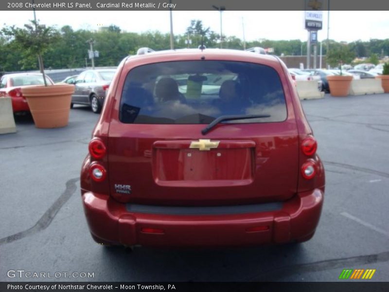 Cardinal Red Metallic / Gray 2008 Chevrolet HHR LS Panel