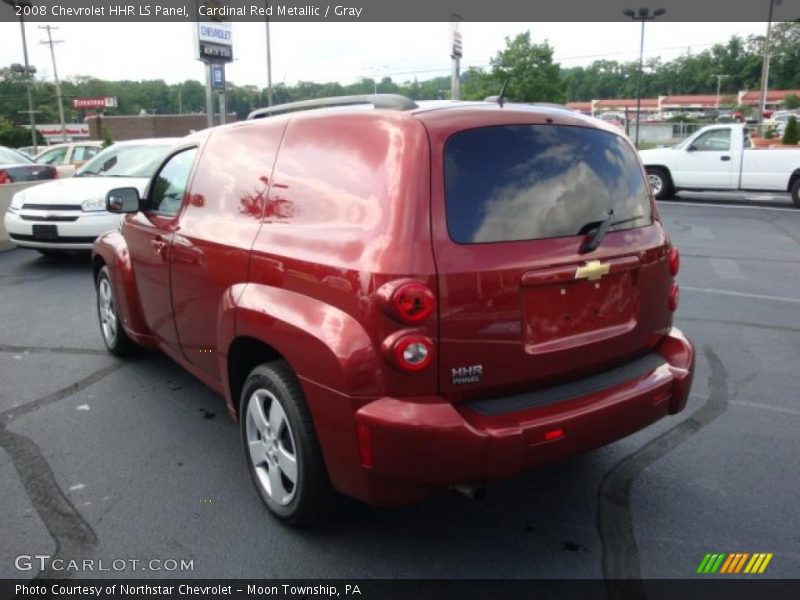 Cardinal Red Metallic / Gray 2008 Chevrolet HHR LS Panel