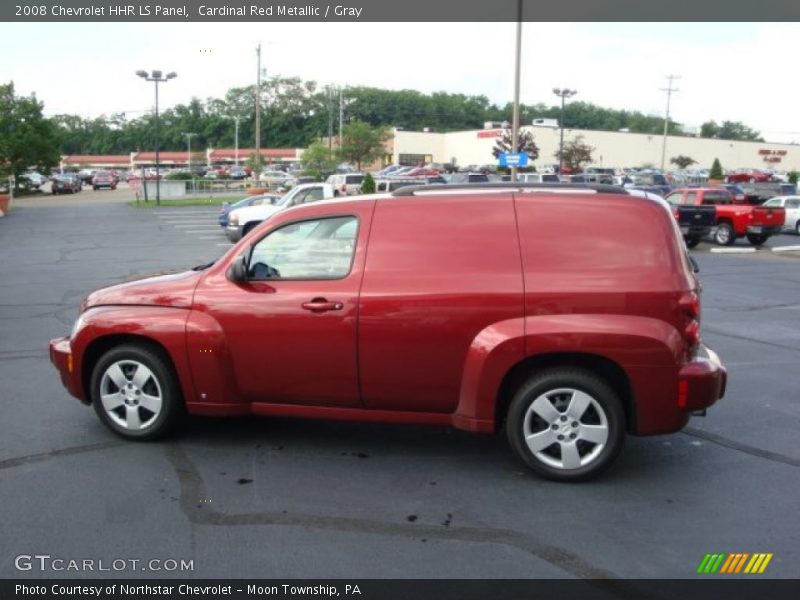 Cardinal Red Metallic / Gray 2008 Chevrolet HHR LS Panel
