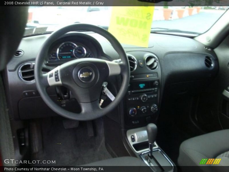 Cardinal Red Metallic / Gray 2008 Chevrolet HHR LS Panel