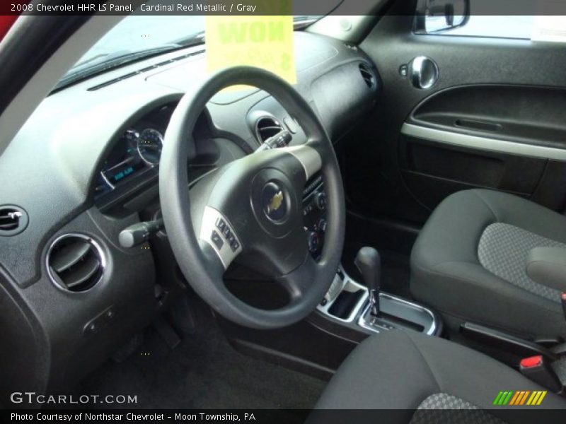 Cardinal Red Metallic / Gray 2008 Chevrolet HHR LS Panel