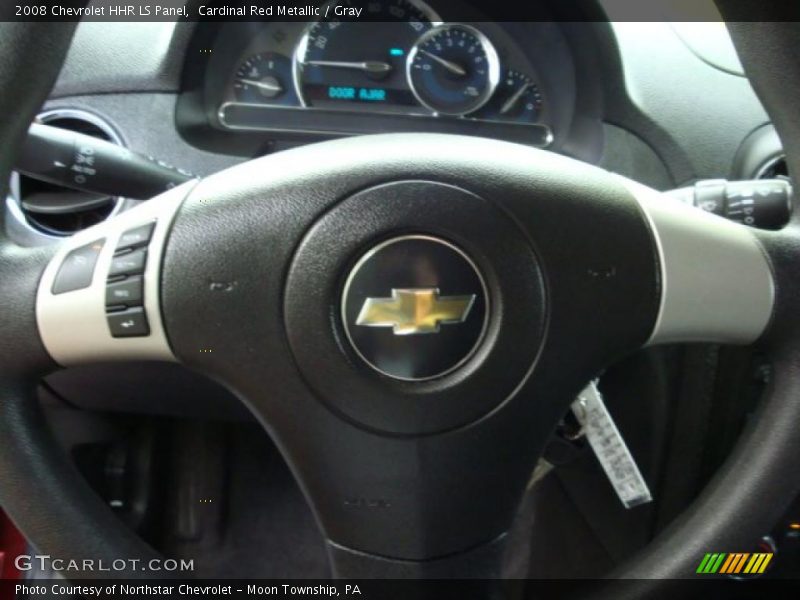 Cardinal Red Metallic / Gray 2008 Chevrolet HHR LS Panel