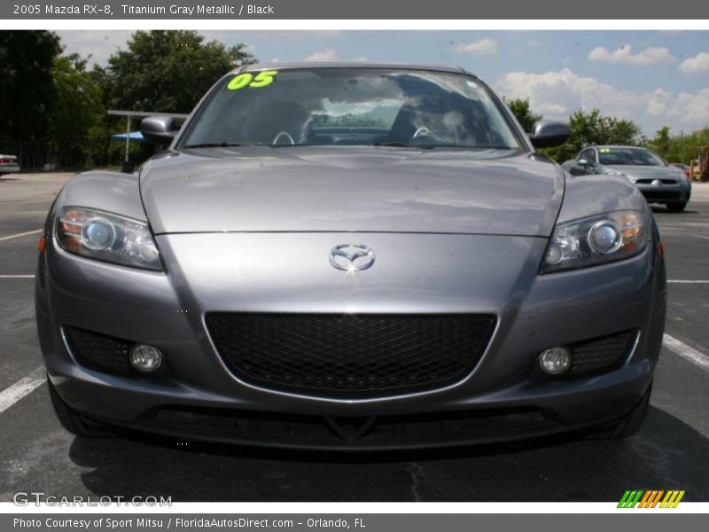 Titanium Gray Metallic / Black 2005 Mazda RX-8