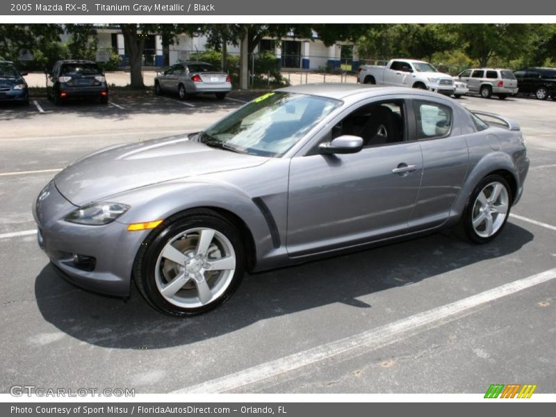 Titanium Gray Metallic / Black 2005 Mazda RX-8