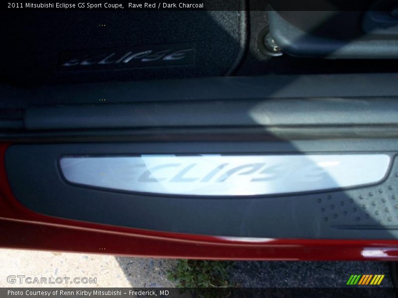 Rave Red / Dark Charcoal 2011 Mitsubishi Eclipse GS Sport Coupe