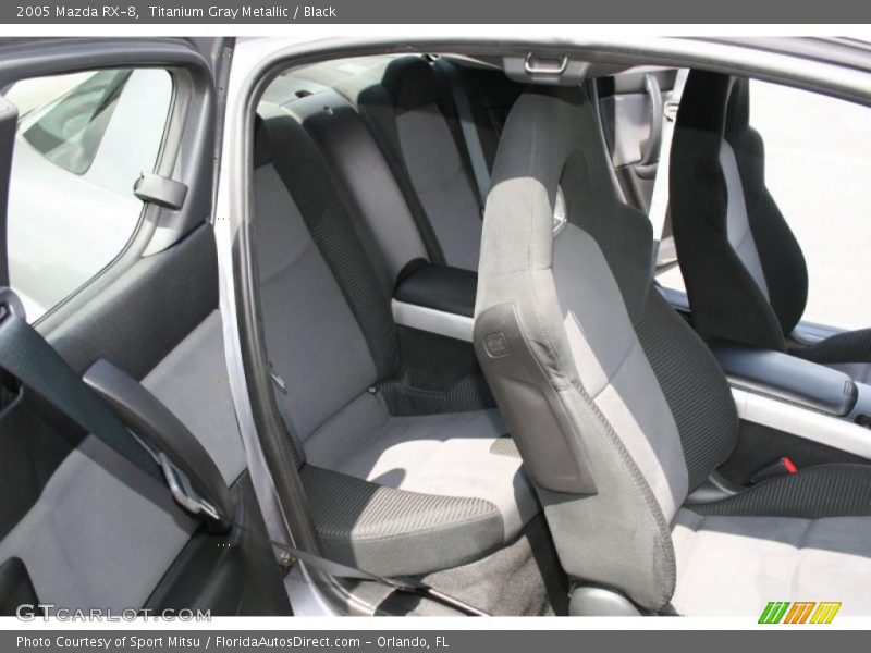 Titanium Gray Metallic / Black 2005 Mazda RX-8