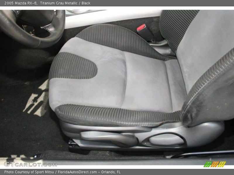 Titanium Gray Metallic / Black 2005 Mazda RX-8