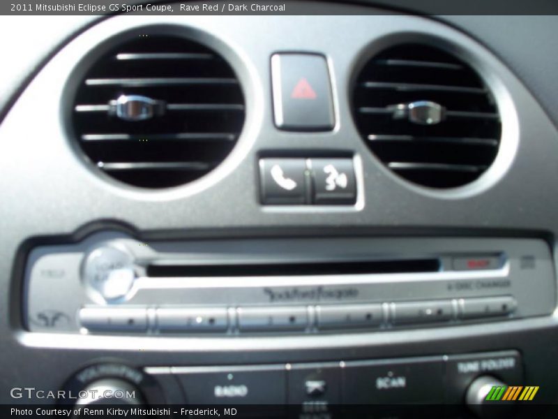 Rave Red / Dark Charcoal 2011 Mitsubishi Eclipse GS Sport Coupe