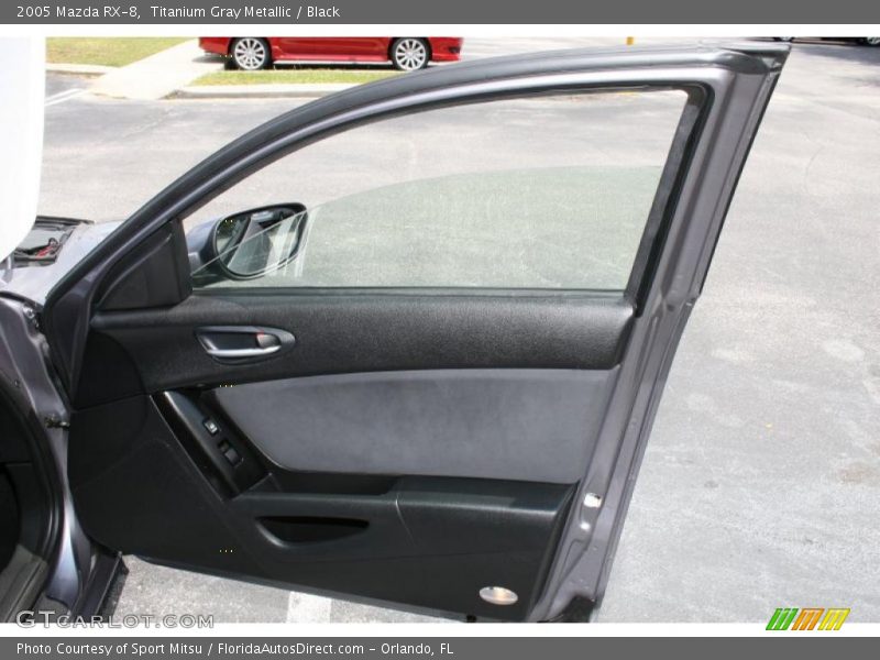 Titanium Gray Metallic / Black 2005 Mazda RX-8