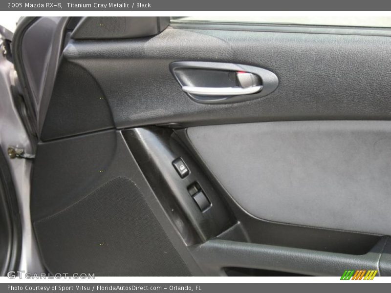 Titanium Gray Metallic / Black 2005 Mazda RX-8