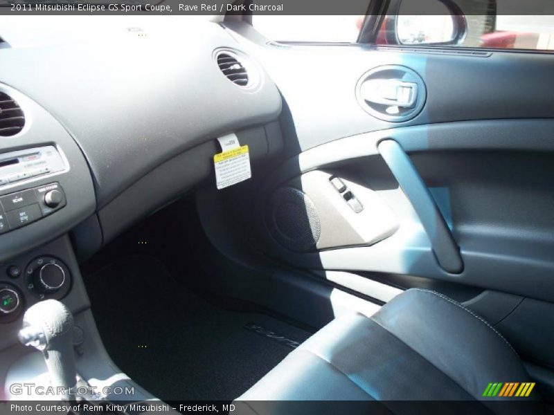Rave Red / Dark Charcoal 2011 Mitsubishi Eclipse GS Sport Coupe