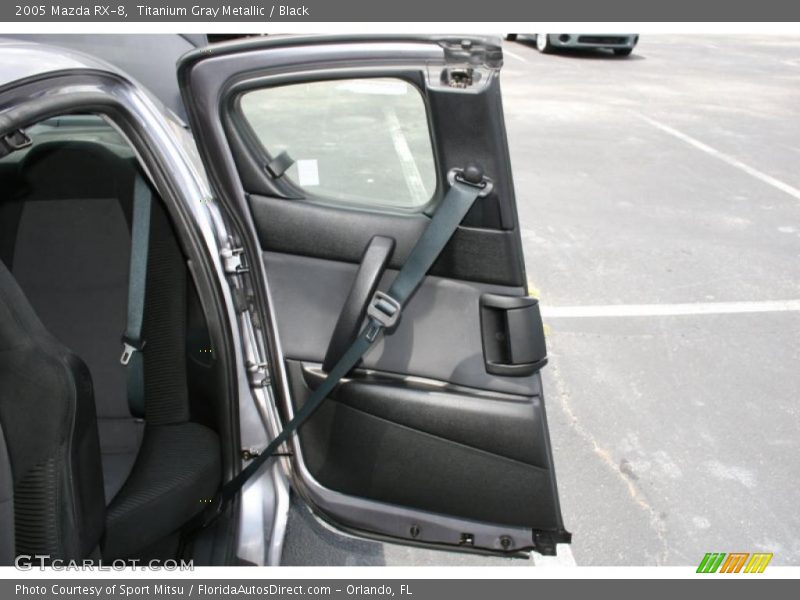 Titanium Gray Metallic / Black 2005 Mazda RX-8