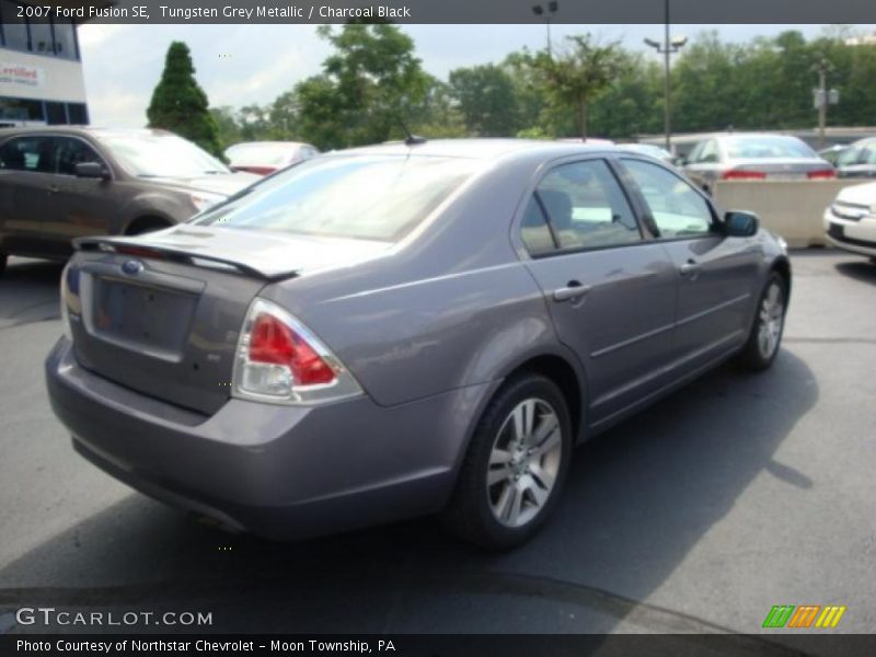Tungsten Grey Metallic / Charcoal Black 2007 Ford Fusion SE