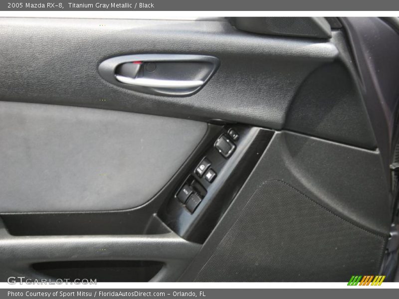 Titanium Gray Metallic / Black 2005 Mazda RX-8