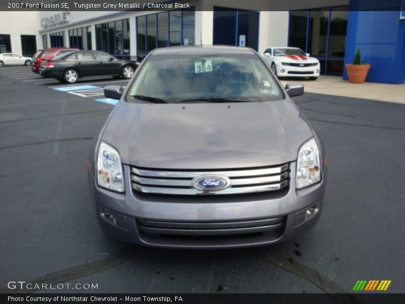 Tungsten Grey Metallic / Charcoal Black 2007 Ford Fusion SE