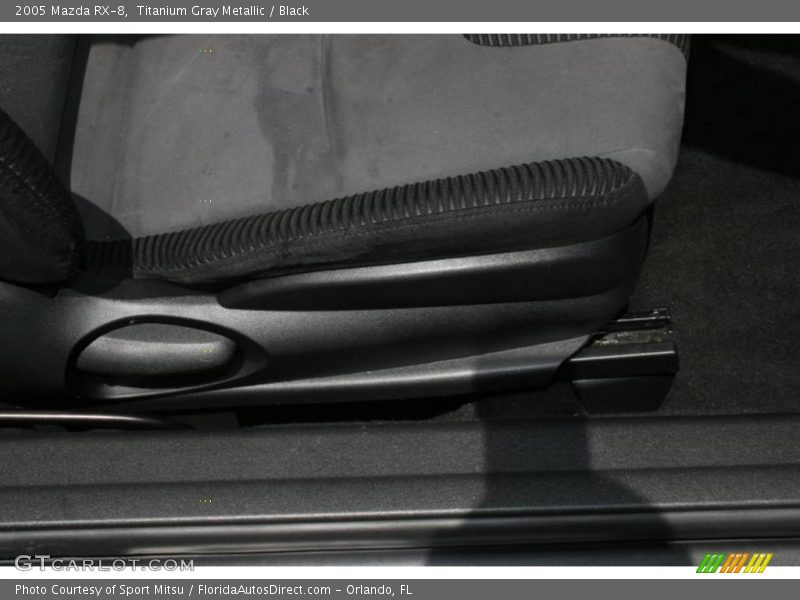 Titanium Gray Metallic / Black 2005 Mazda RX-8