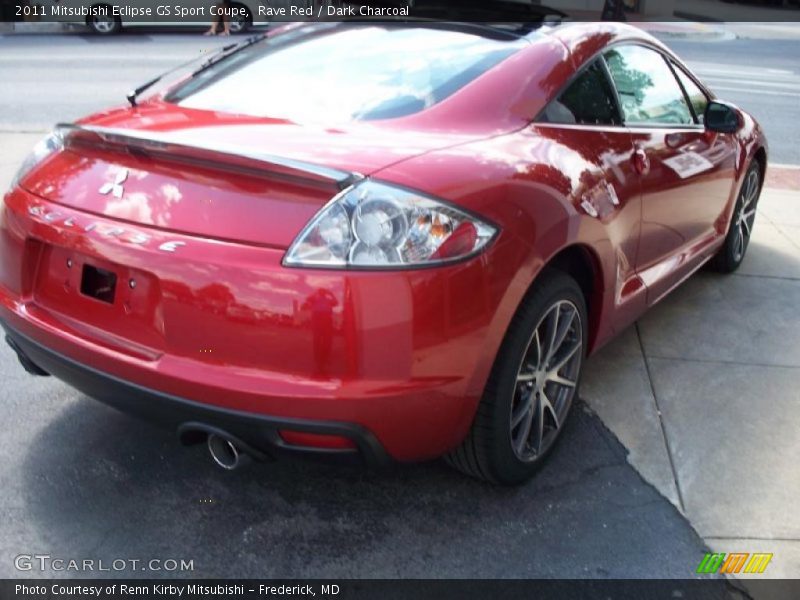 Rave Red / Dark Charcoal 2011 Mitsubishi Eclipse GS Sport Coupe