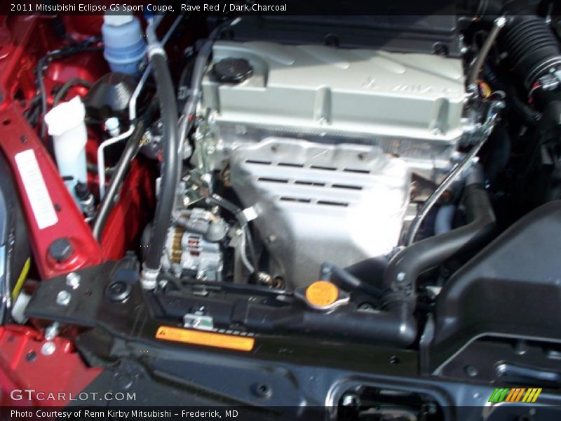 Rave Red / Dark Charcoal 2011 Mitsubishi Eclipse GS Sport Coupe