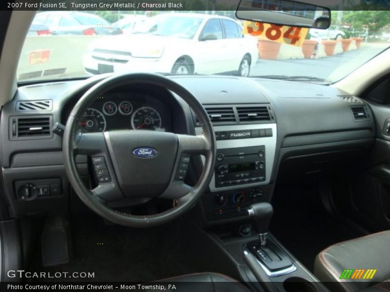 Tungsten Grey Metallic / Charcoal Black 2007 Ford Fusion SE