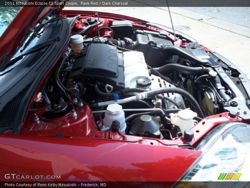 Rave Red / Dark Charcoal 2011 Mitsubishi Eclipse GS Sport Coupe