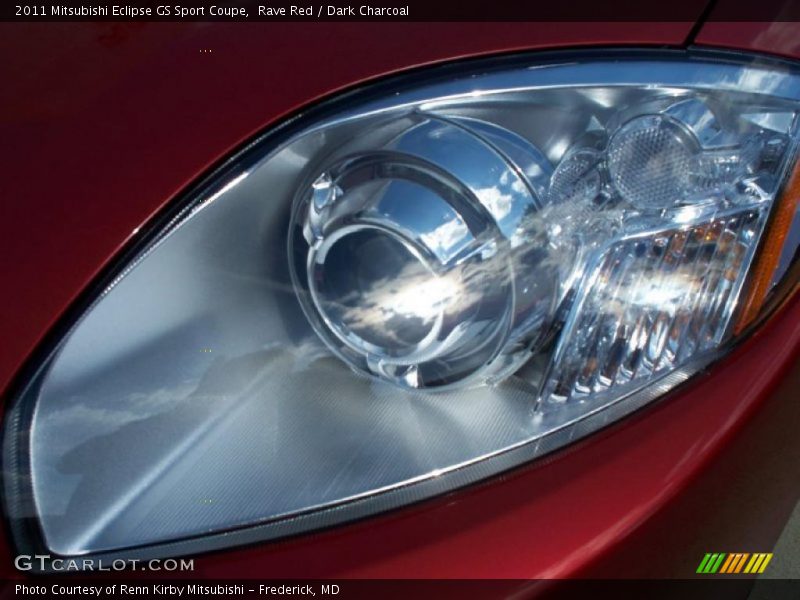 Rave Red / Dark Charcoal 2011 Mitsubishi Eclipse GS Sport Coupe