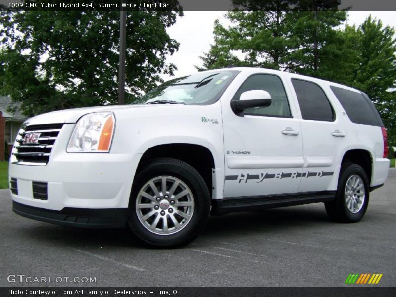 Summit White / Light Tan 2009 GMC Yukon Hybrid 4x4