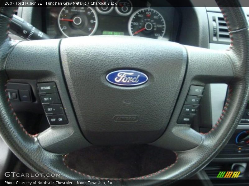 Tungsten Grey Metallic / Charcoal Black 2007 Ford Fusion SE