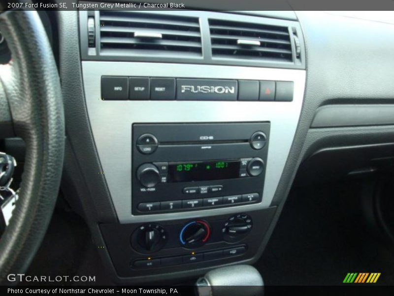 Tungsten Grey Metallic / Charcoal Black 2007 Ford Fusion SE