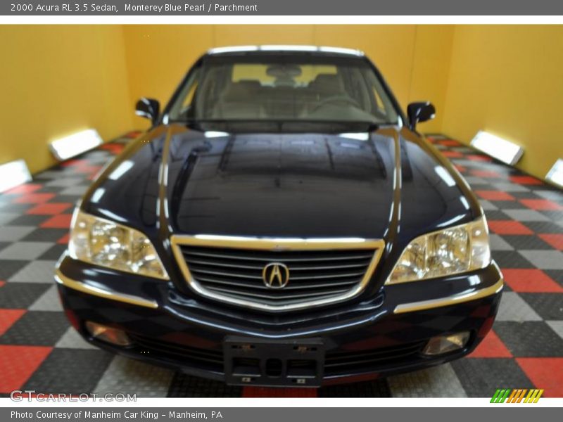 Monterey Blue Pearl / Parchment 2000 Acura RL 3.5 Sedan