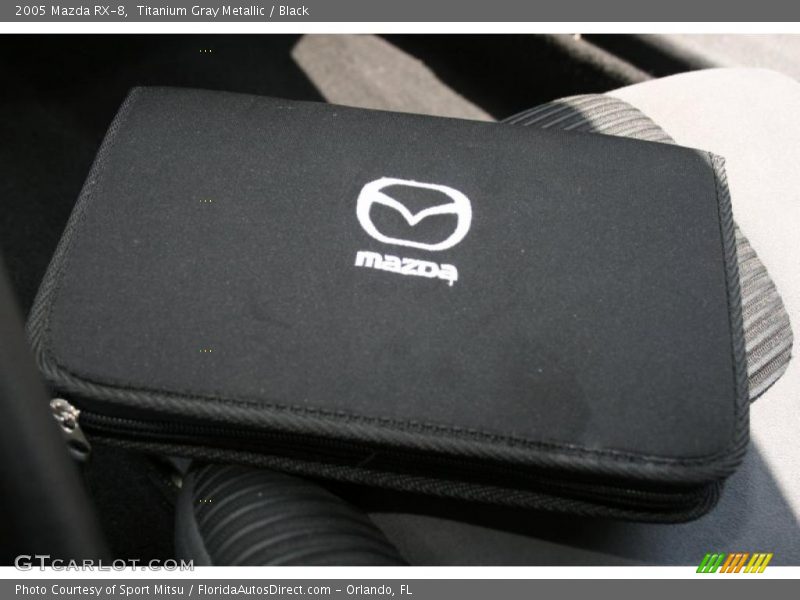 Titanium Gray Metallic / Black 2005 Mazda RX-8