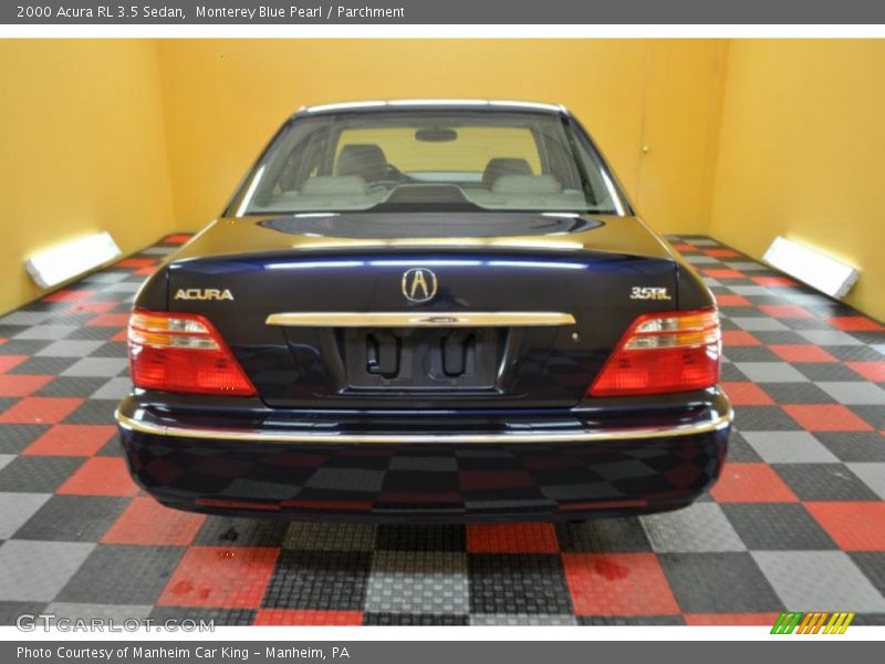 Monterey Blue Pearl / Parchment 2000 Acura RL 3.5 Sedan