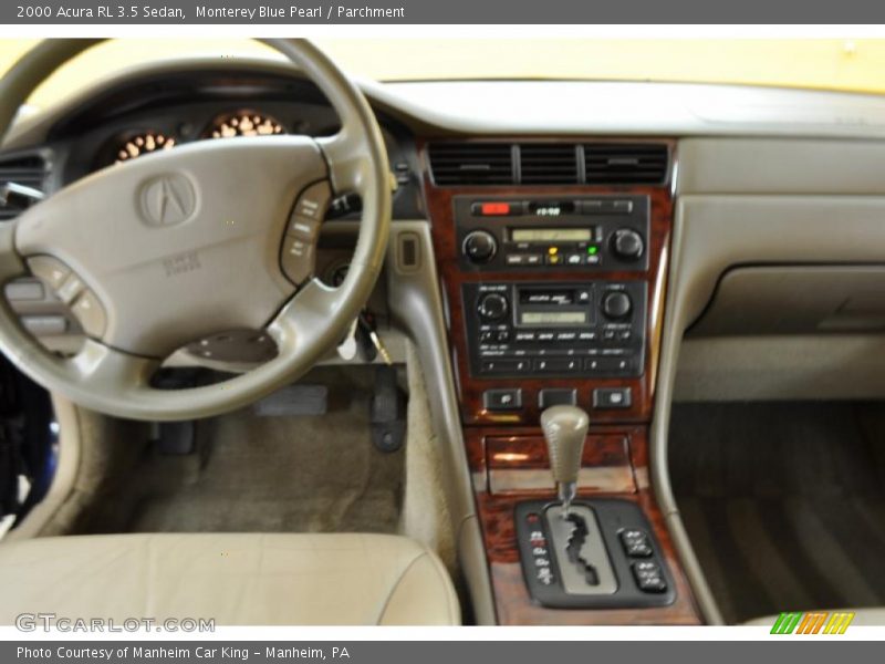 Monterey Blue Pearl / Parchment 2000 Acura RL 3.5 Sedan