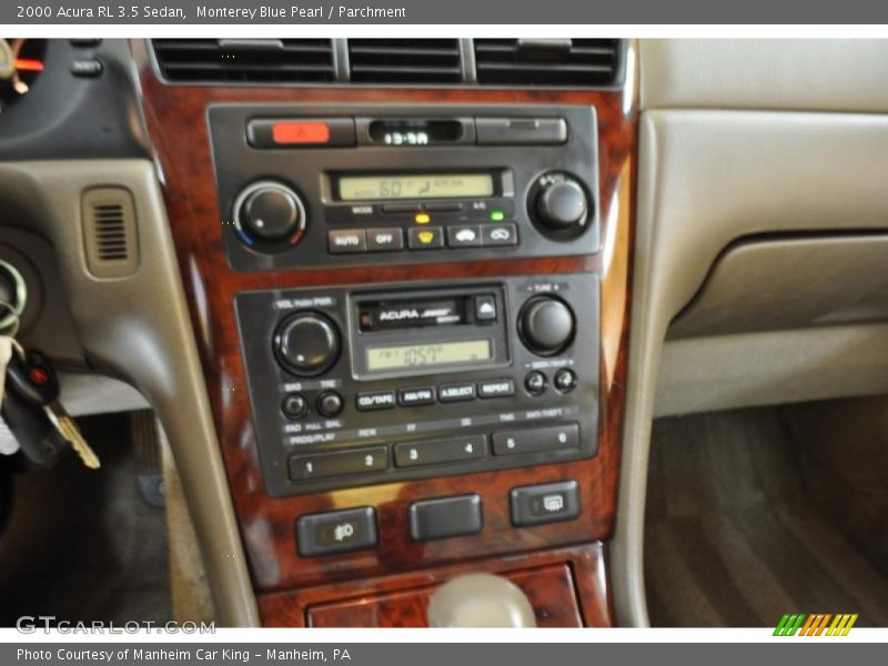 Monterey Blue Pearl / Parchment 2000 Acura RL 3.5 Sedan