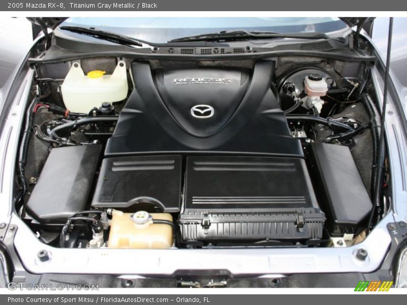 Titanium Gray Metallic / Black 2005 Mazda RX-8
