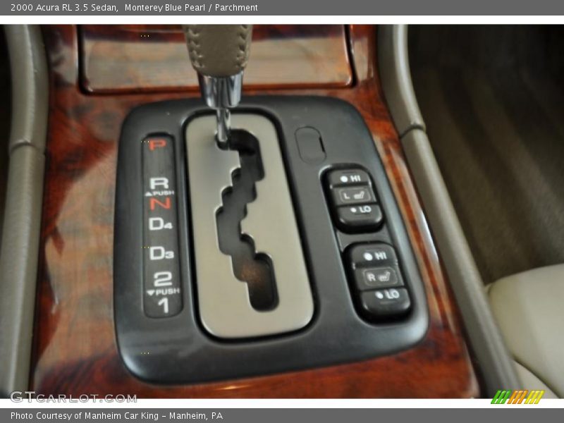 Monterey Blue Pearl / Parchment 2000 Acura RL 3.5 Sedan