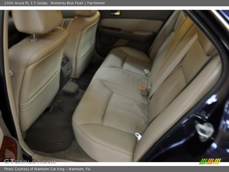 Monterey Blue Pearl / Parchment 2000 Acura RL 3.5 Sedan