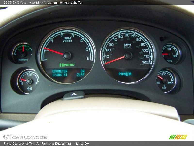 Summit White / Light Tan 2009 GMC Yukon Hybrid 4x4