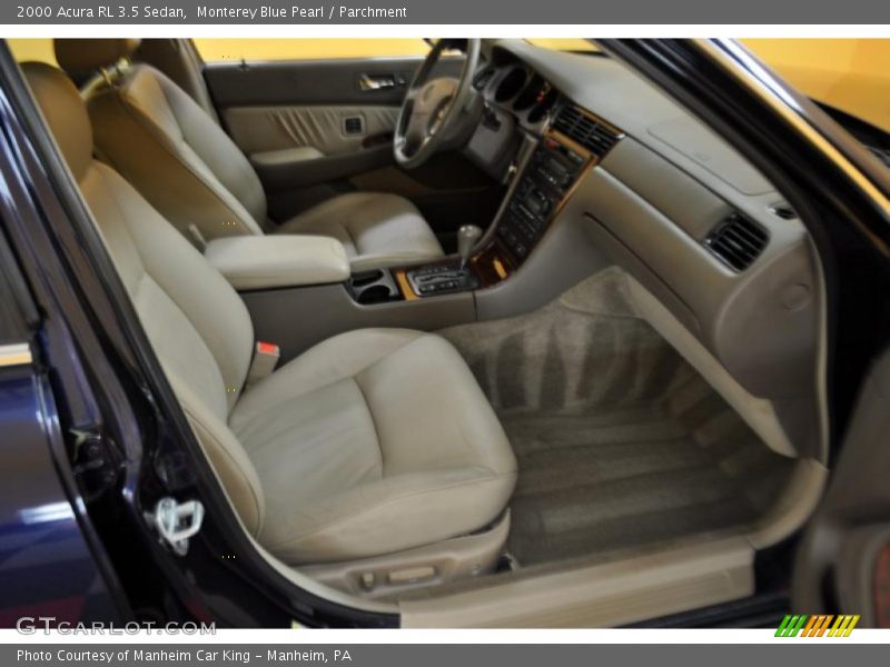 Monterey Blue Pearl / Parchment 2000 Acura RL 3.5 Sedan