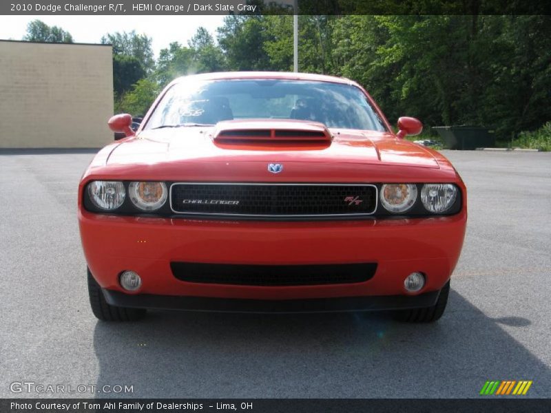 HEMI Orange / Dark Slate Gray 2010 Dodge Challenger R/T