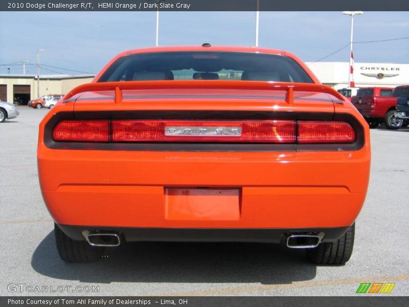 HEMI Orange / Dark Slate Gray 2010 Dodge Challenger R/T