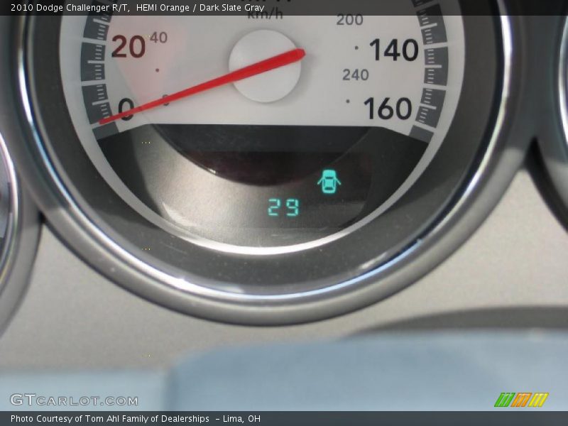HEMI Orange / Dark Slate Gray 2010 Dodge Challenger R/T
