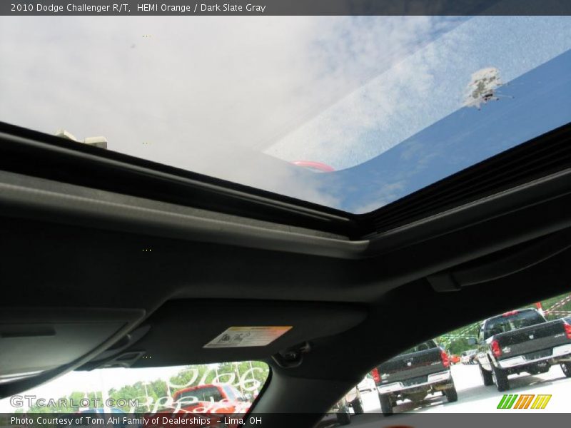 HEMI Orange / Dark Slate Gray 2010 Dodge Challenger R/T