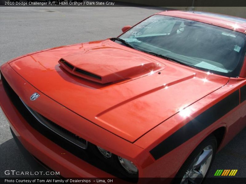 HEMI Orange / Dark Slate Gray 2010 Dodge Challenger R/T