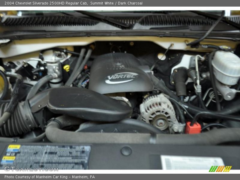 Summit White / Dark Charcoal 2004 Chevrolet Silverado 2500HD Regular Cab