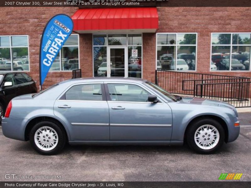 Silver Steel Metallic / Dark Slate Gray/Light Graystone 2007 Chrysler 300