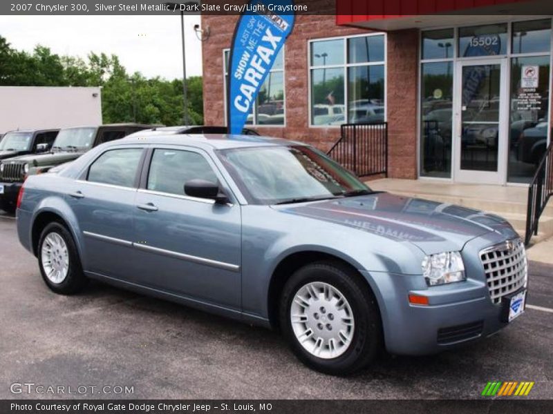Silver Steel Metallic / Dark Slate Gray/Light Graystone 2007 Chrysler 300
