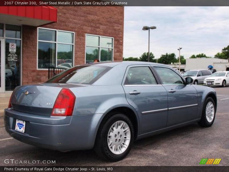 Silver Steel Metallic / Dark Slate Gray/Light Graystone 2007 Chrysler 300