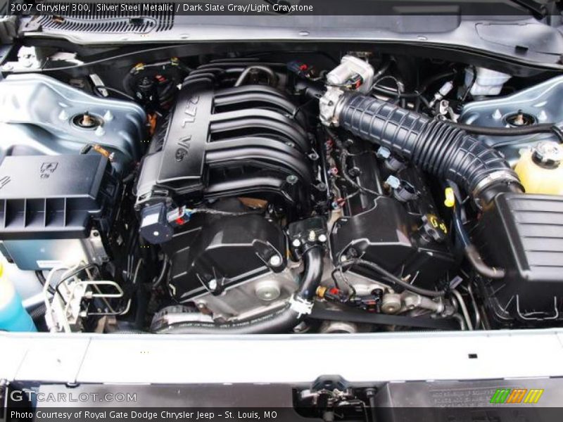 Silver Steel Metallic / Dark Slate Gray/Light Graystone 2007 Chrysler 300