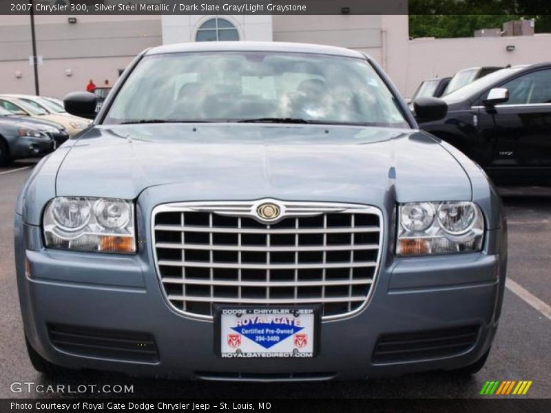 Silver Steel Metallic / Dark Slate Gray/Light Graystone 2007 Chrysler 300