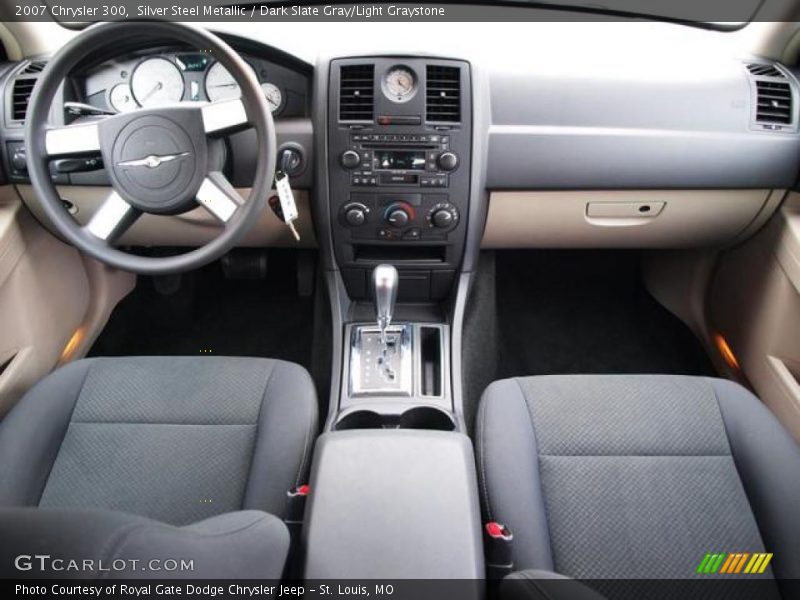 Silver Steel Metallic / Dark Slate Gray/Light Graystone 2007 Chrysler 300